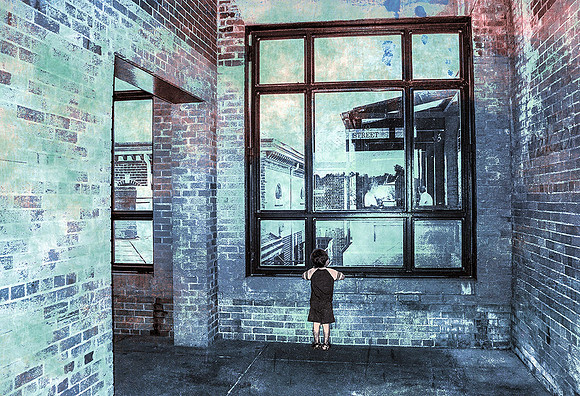 At the Window III